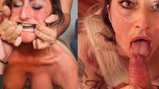 No Mercy for her Pussy - SQUIRT EXPLOSION and SCREAMING ORGASM at 2.05 - She Loves to get USED!!!!!! 