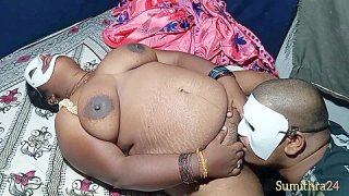 Sumithra Hard Creampie Fucking Her Mama Hot Moaning 